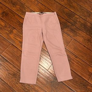 J. Crew Pink Capris, Size 6P
